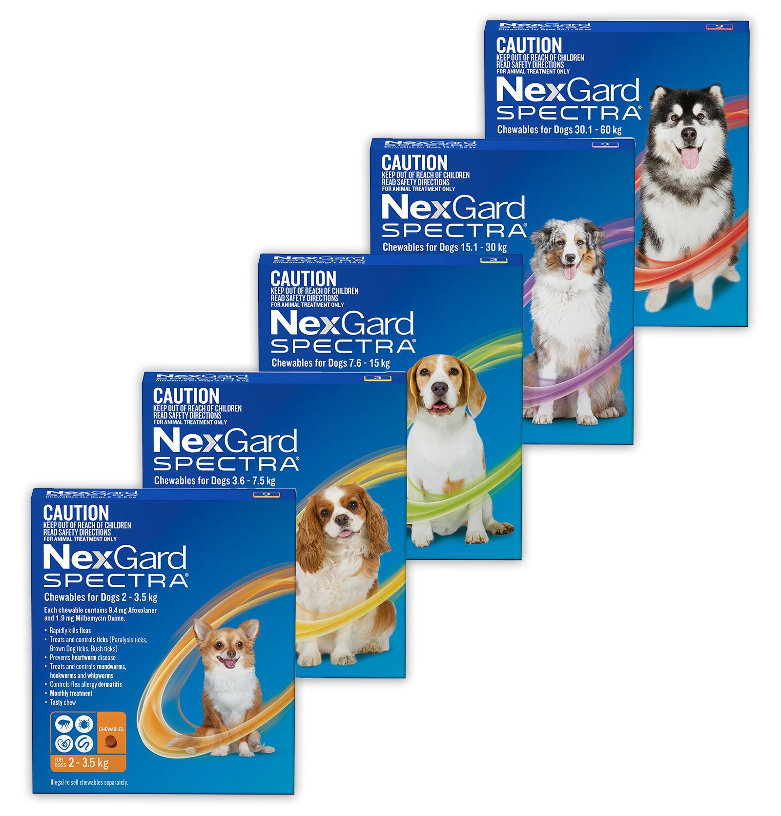 Buy Nexgard Spectra for Dogs Online