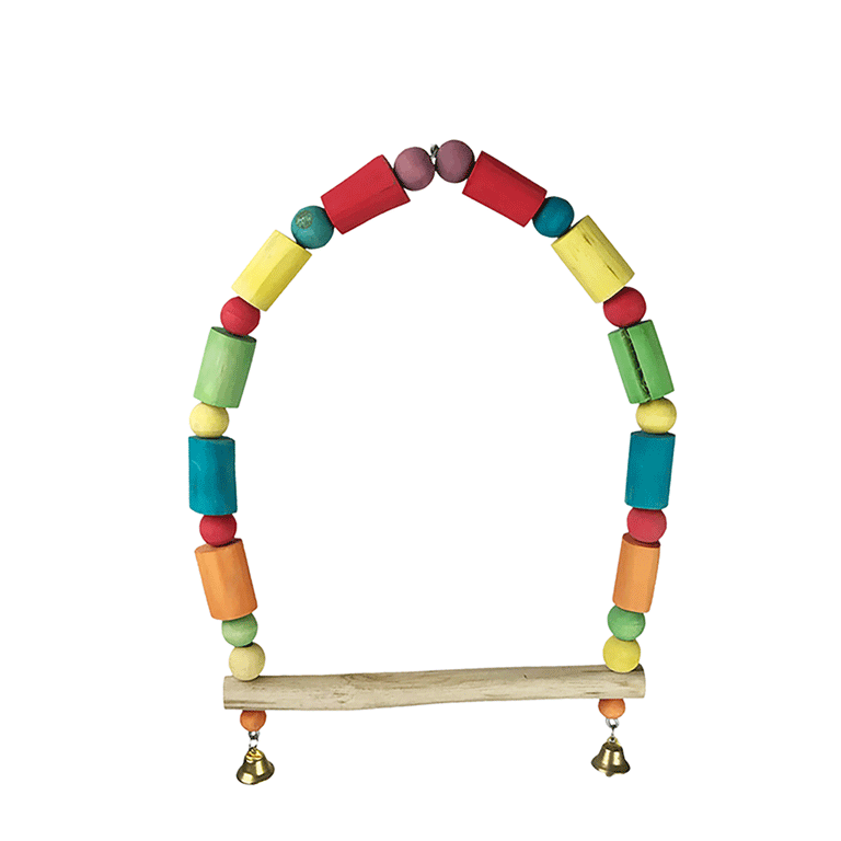 Nino's Java Bird Toy Rainbow Swing Ninos Java