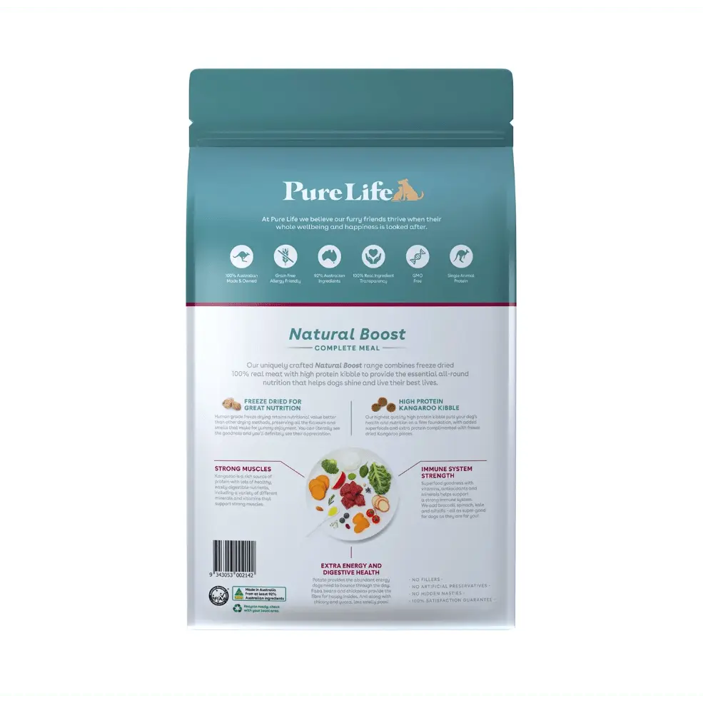 Pure Life Dog Food Adult Kangaroo - Kellyville Pets