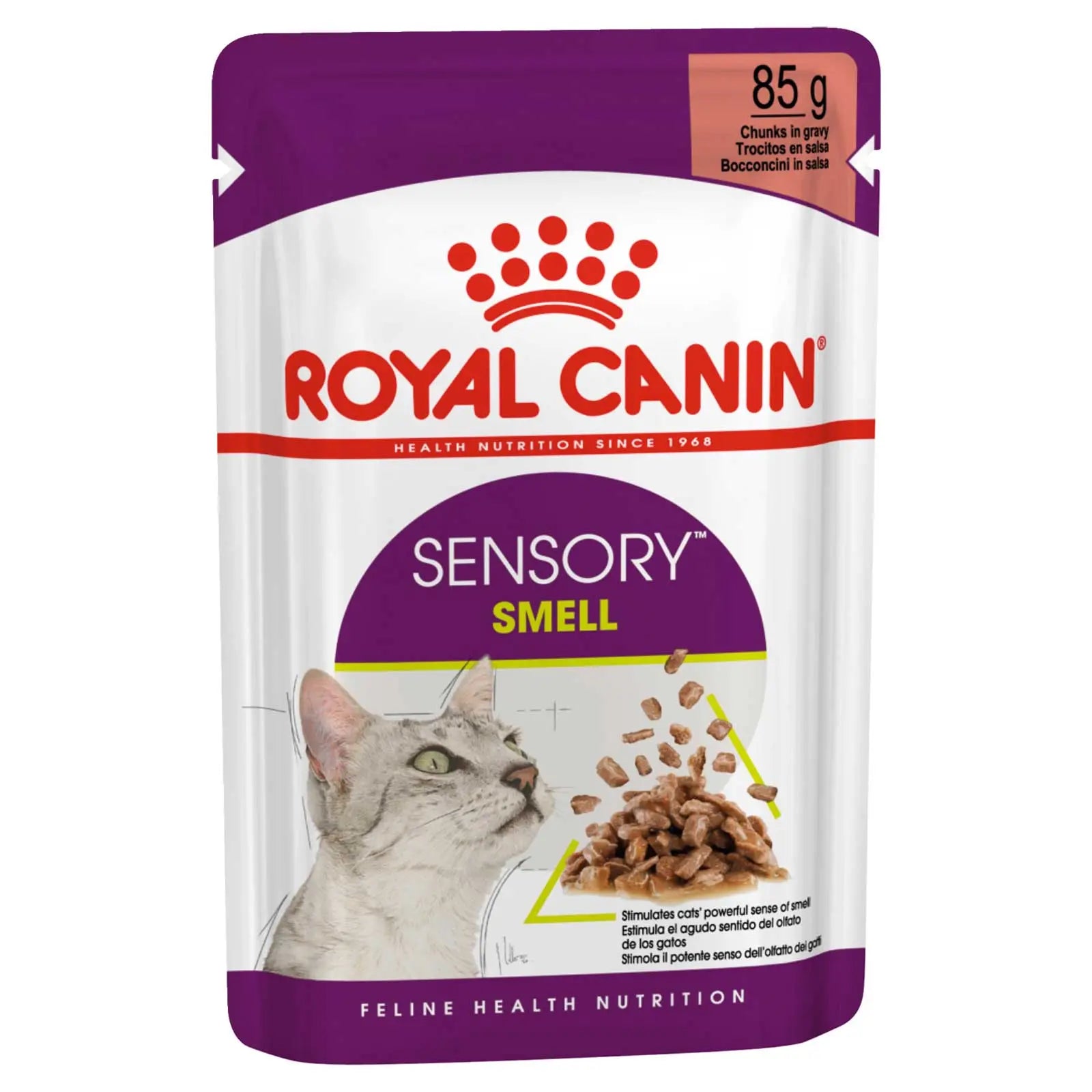 Royal Canin Cat Food Pouch Adult Sensory Smell Gravy - Kellyville Pets