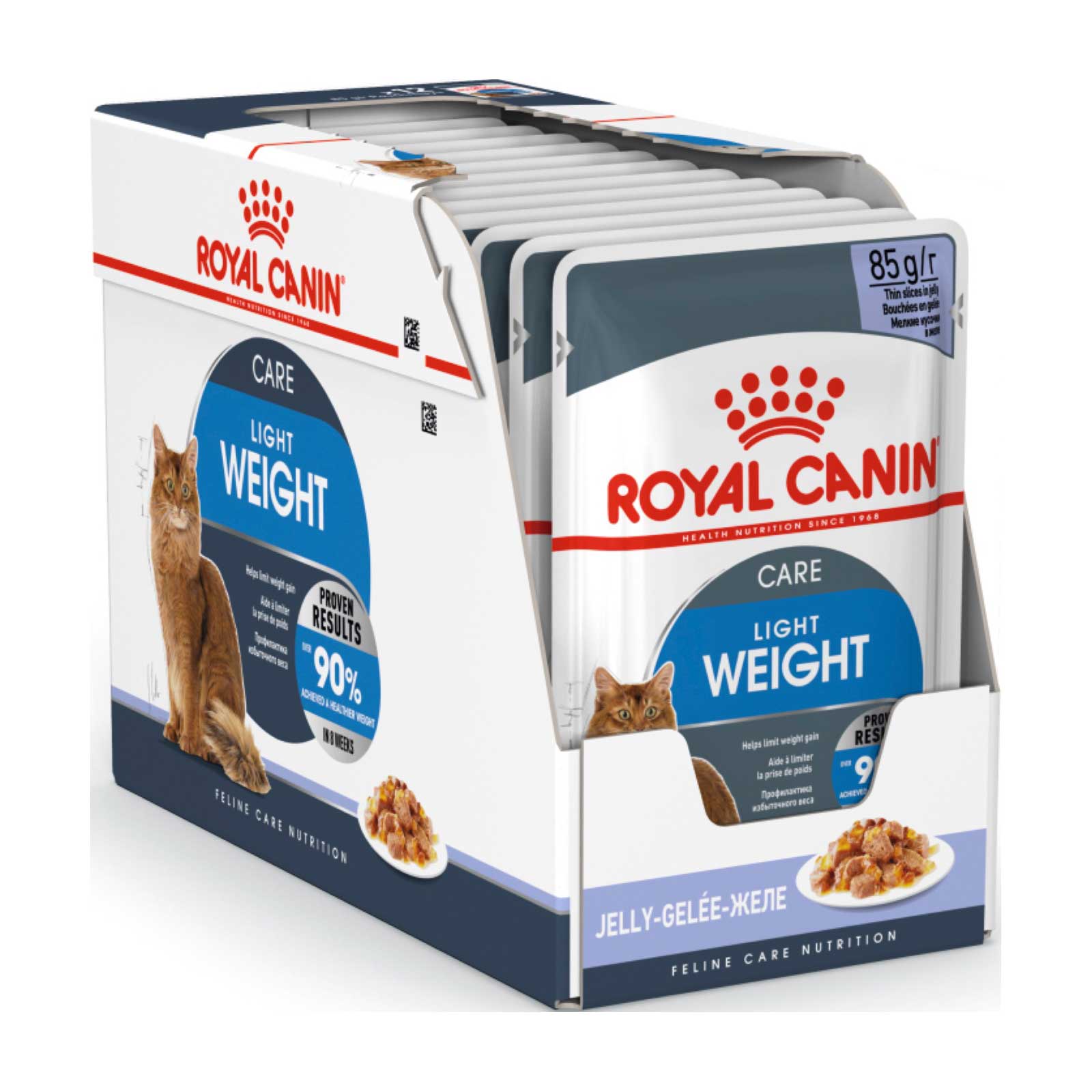 Royal Canin Cat Food Pouch Adult Light Weight in Jelly