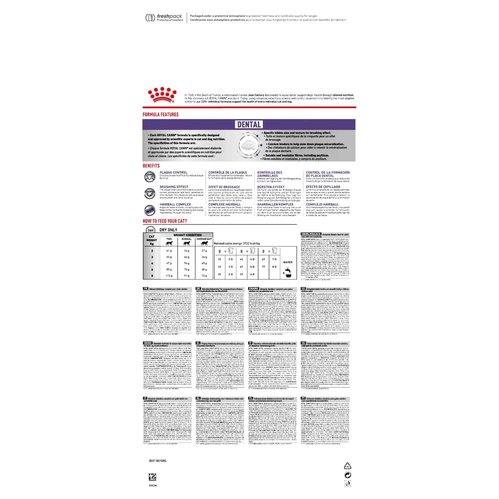 Royal Canin Veterinary Cat Food Dental - Kellyville Pets