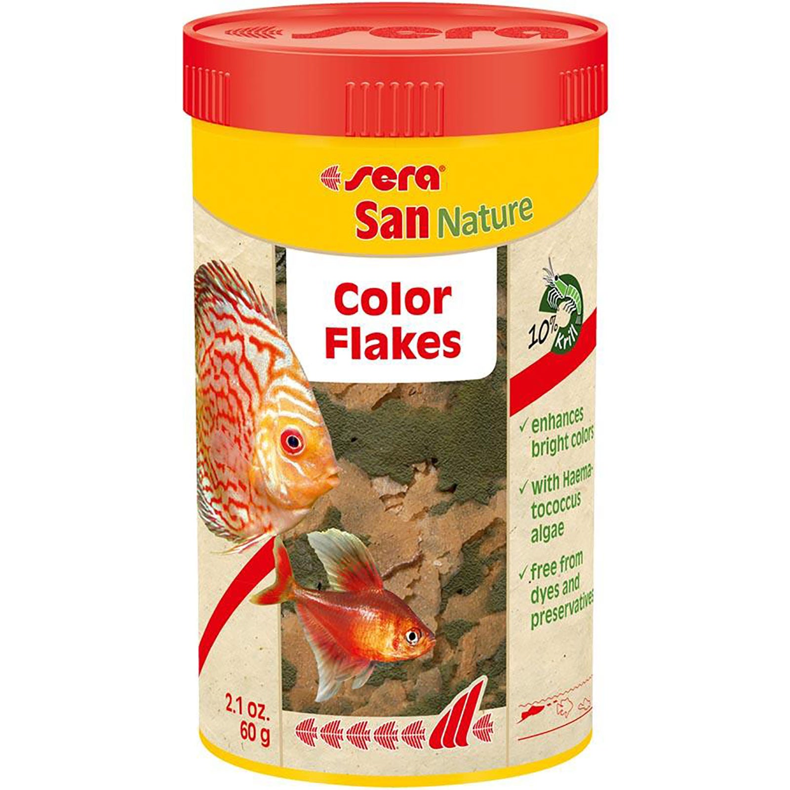Sera San Nature Colour Flakes