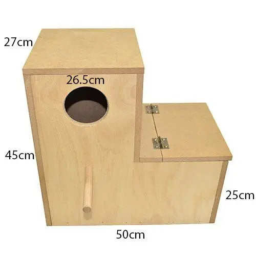 Bird Nest Box L - Shaped - Kellyville Pets