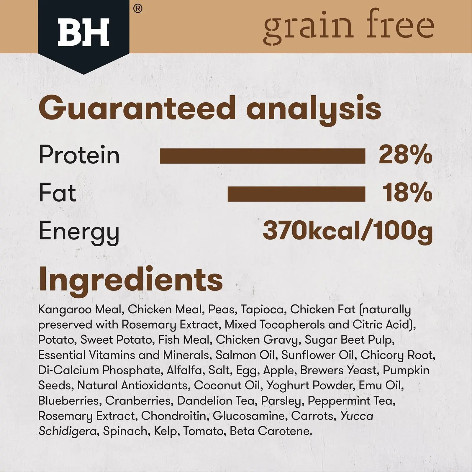 Black Hawk Grain Free Dog Food Adult Kangaroo - Kellyville Pets