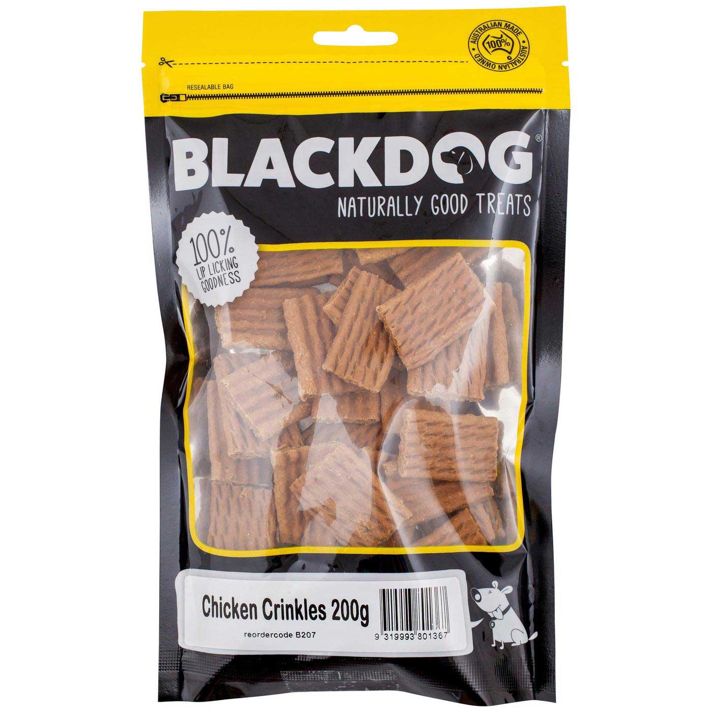 Blackdog Chicken Crinkles Dog Treat