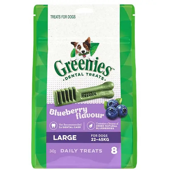 Greenies Dental Blueberry Dog Treat - Kellyville Pets