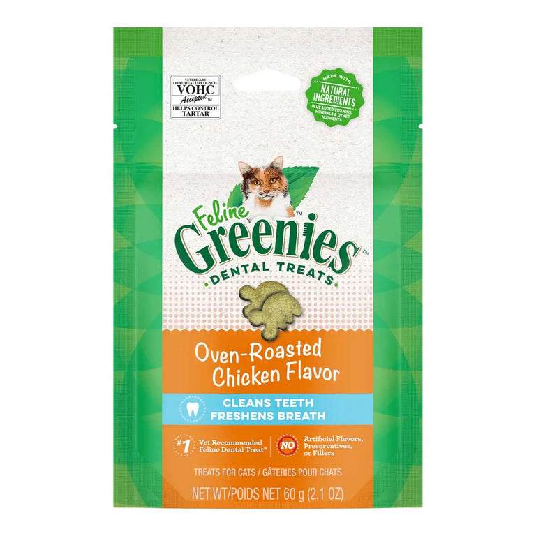 Greenies Dental Oven - Roasted Chicken Cat Treats - Kellyville Pets