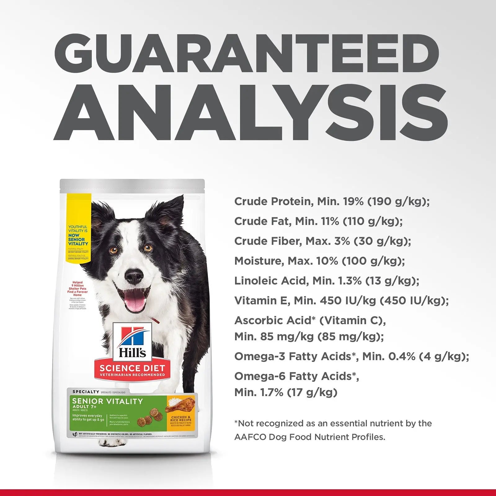 Hill's Science Diet Dog Food Adult 7+ Senior Vitality - Kellyville Pets