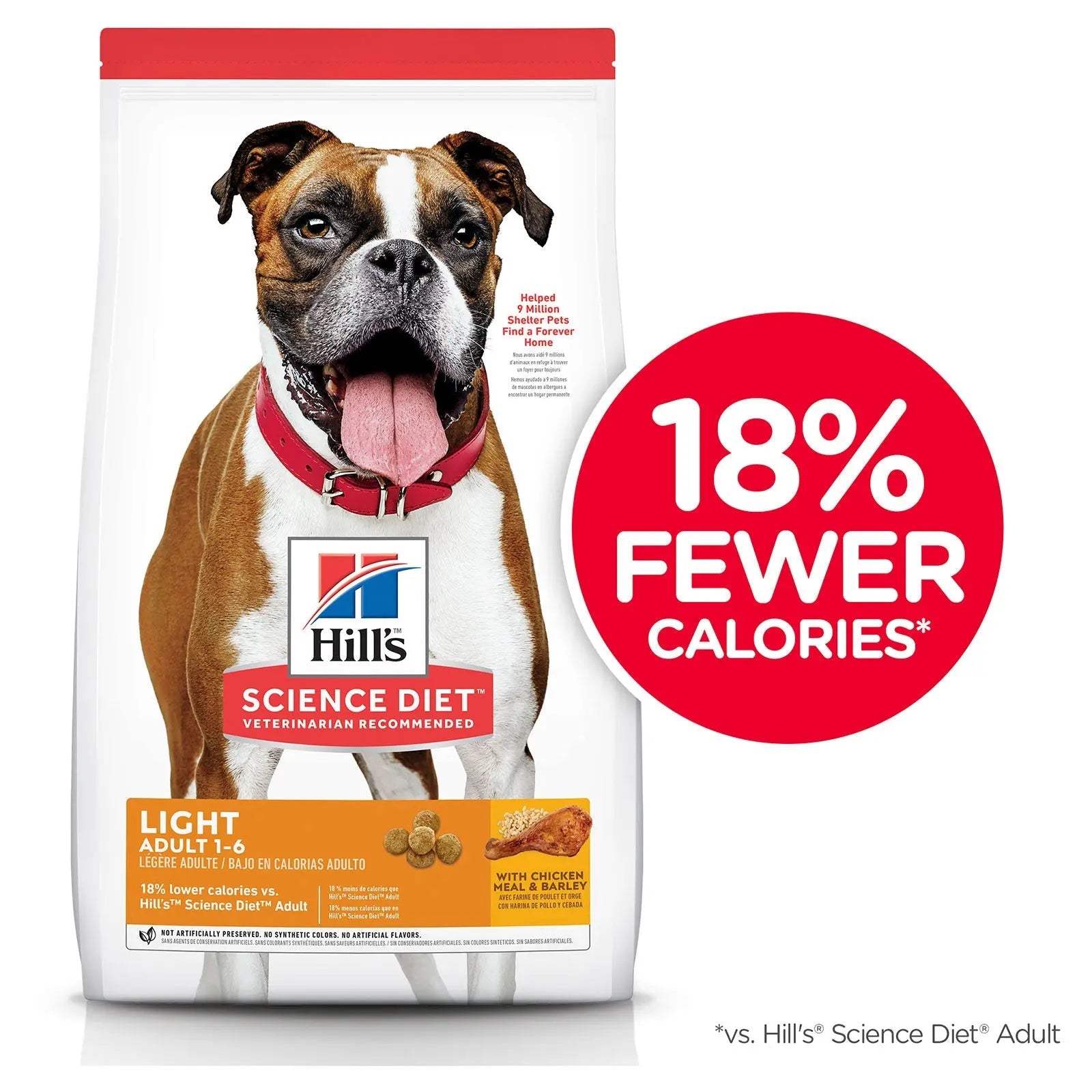 Hill's Science Diet Dog Food Adult Light - Kellyville Pets