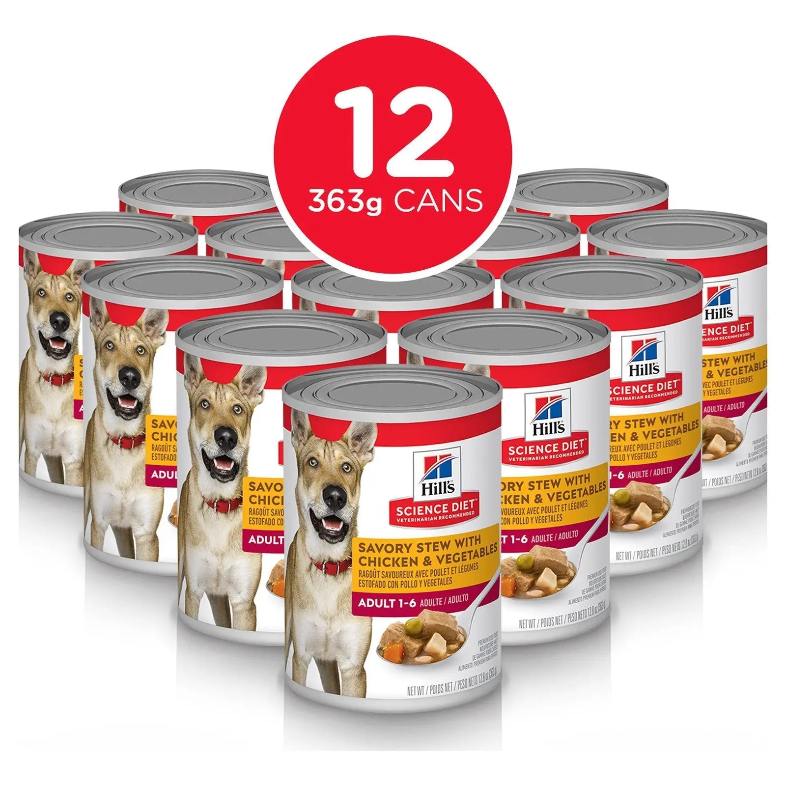 Hill's Science Diet Dog Food Can Adult Savoury Stew with Chicken & Vegetables - Kellyville Pets