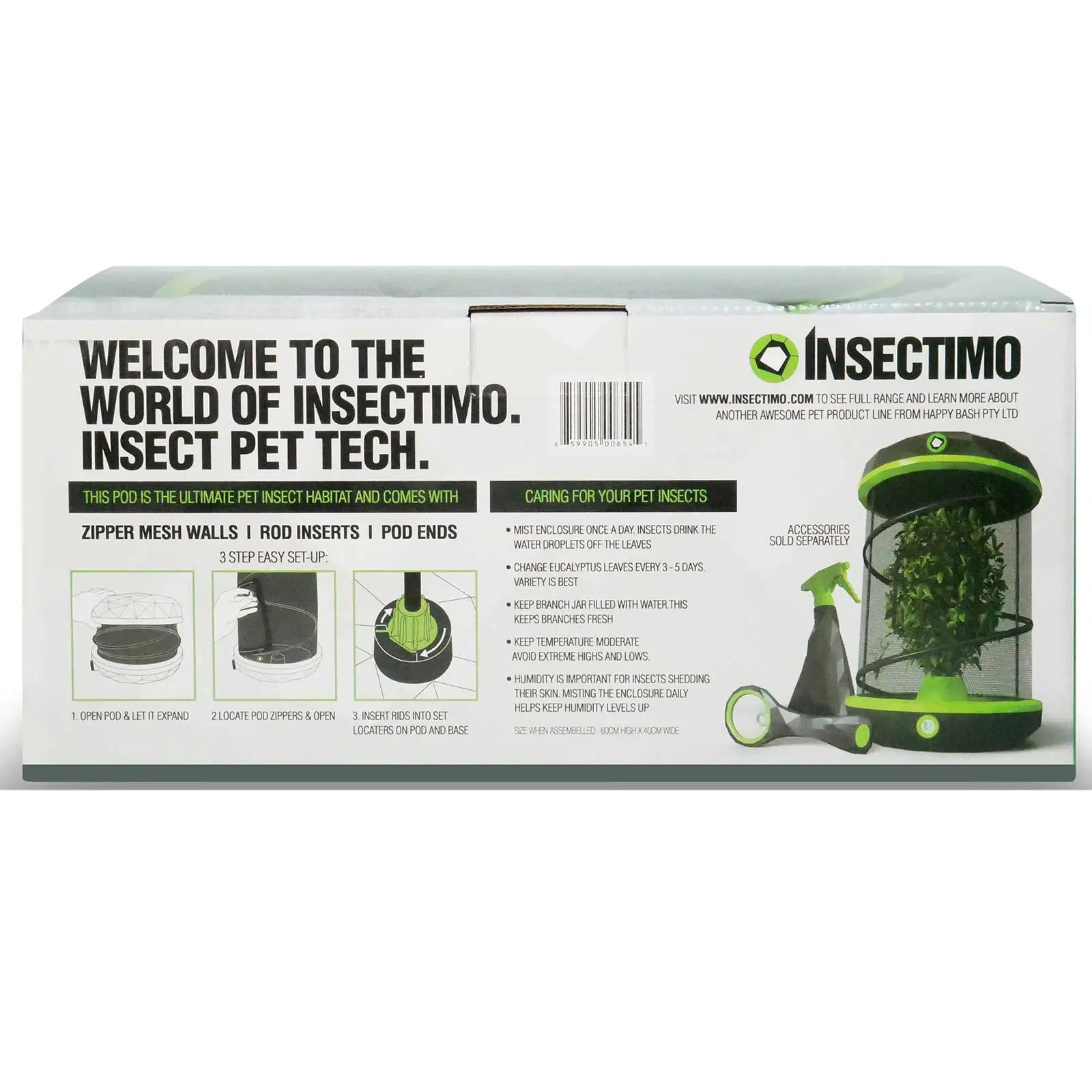 Insectimo Pod Stick Insect Enclosure - Kellyville Pets