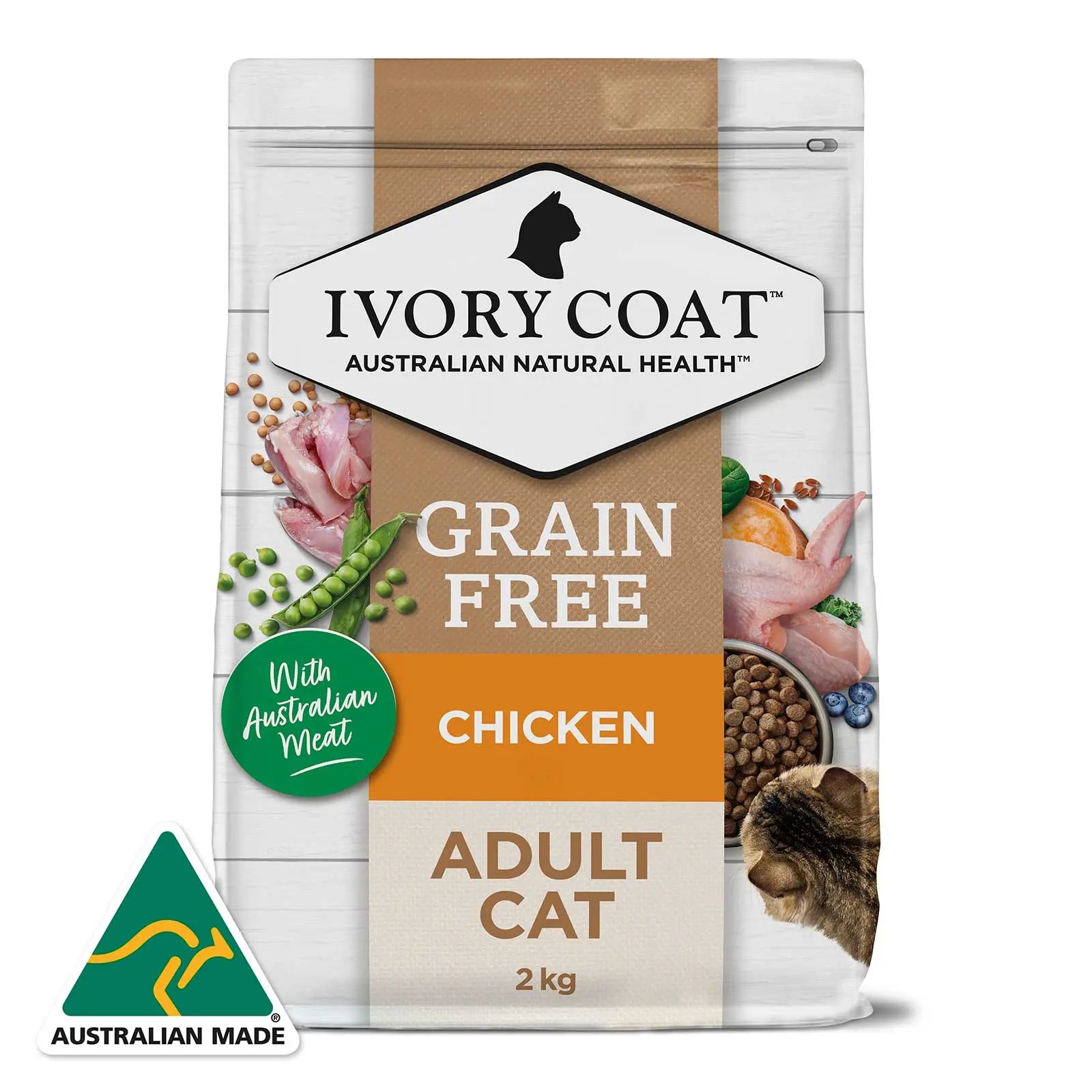 Ivory Coat Grain Free Cat Food Adult Chicken - Kellyville Pets