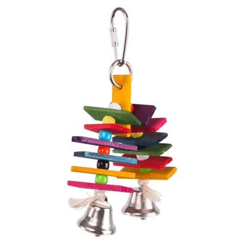 Kazoo Bird Toy Arch Chips & Bell - Kellyville Pets