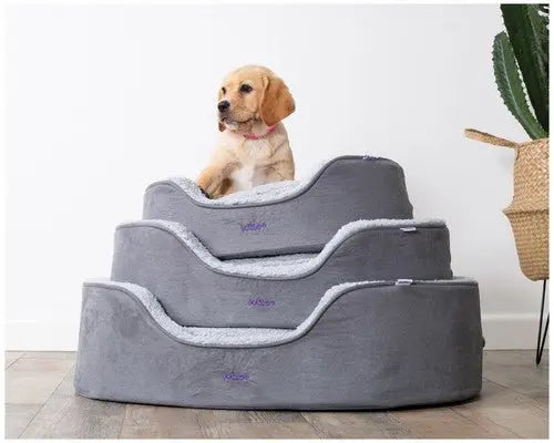 Kazoo Manhattan Grey Dog Bed - Kellyville Pets