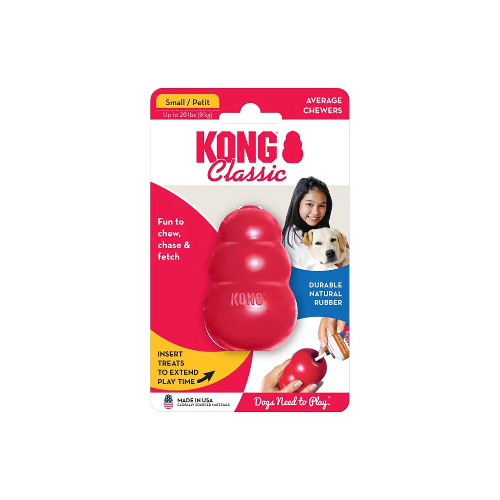 KONG Classic Dog Toy - Kellyville Pets