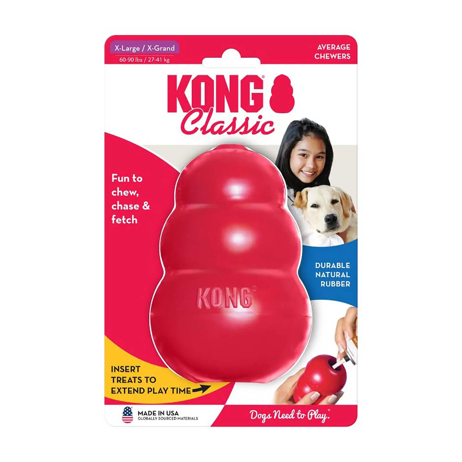 KONG Classic Dog Toy - Kellyville Pets