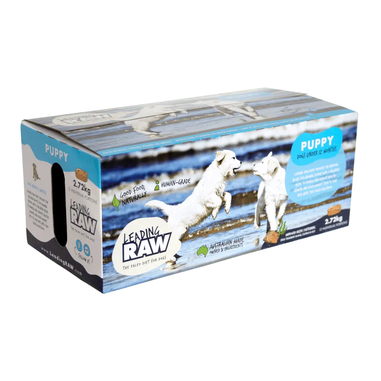 Leading Raw Dog Food Puppy 2.7kg 12pk - Kellyville Pets