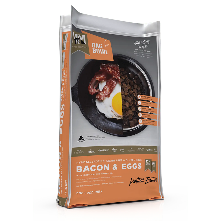Meals For Mutts Dog Food Adult Bacon & Eggs - Kellyville Pets