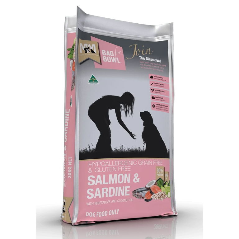 Meals for Mutts Grain Free Dog Food Adult Salmon & Sardine - Kellyville Pets