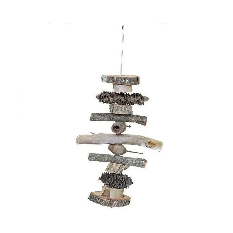 Natural Bird Toy Parrot Stack - Kellyville Pets