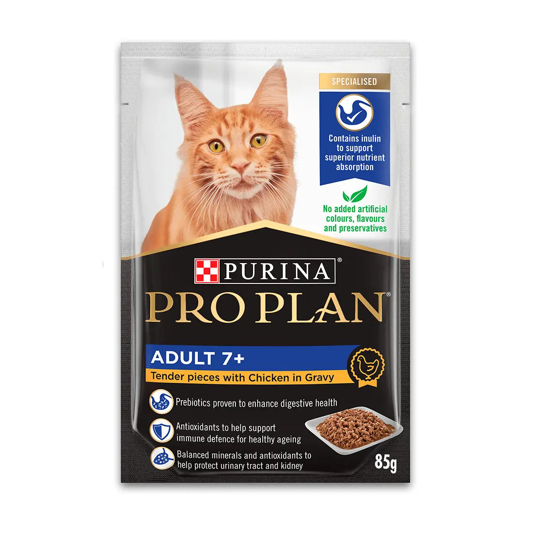Pro Plan Cat Food Pouch Adult Senior 7+ - Kellyville Pets