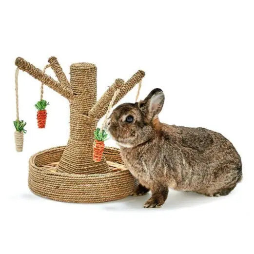Rosewood Bunny Fun Tree Chew Toy