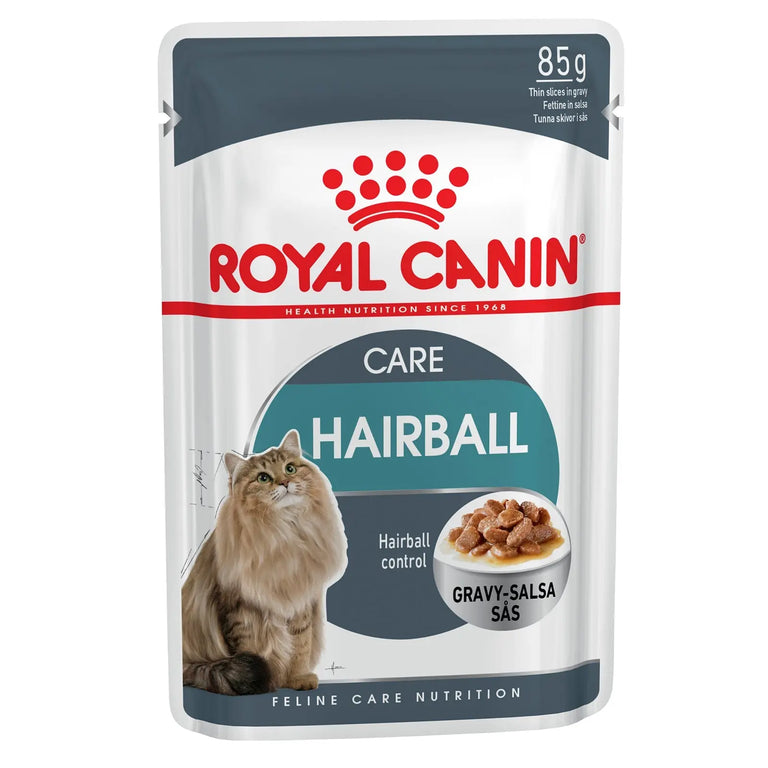 Royal Canin Cat Food Pouch Adult Hairball Care in Gravy - Kellyville Pets