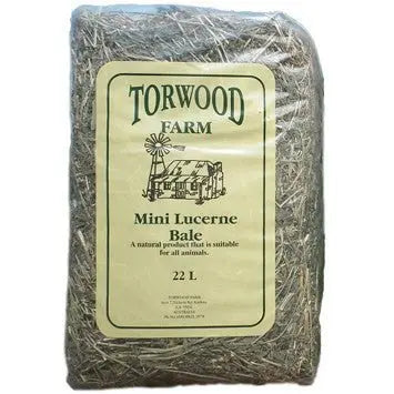 Torwood Farm Mini Lucerne Bale - Kellyville Pets