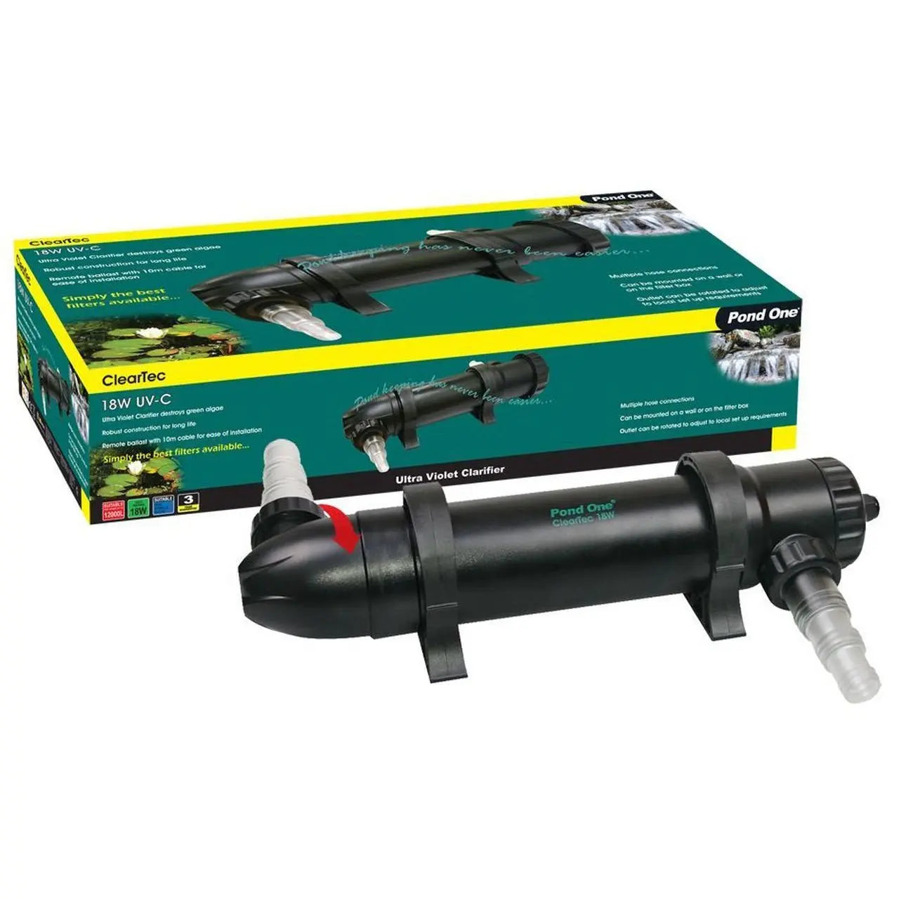 UV Clarifier Aqua One ClearTec 9w - Kellyville Pets