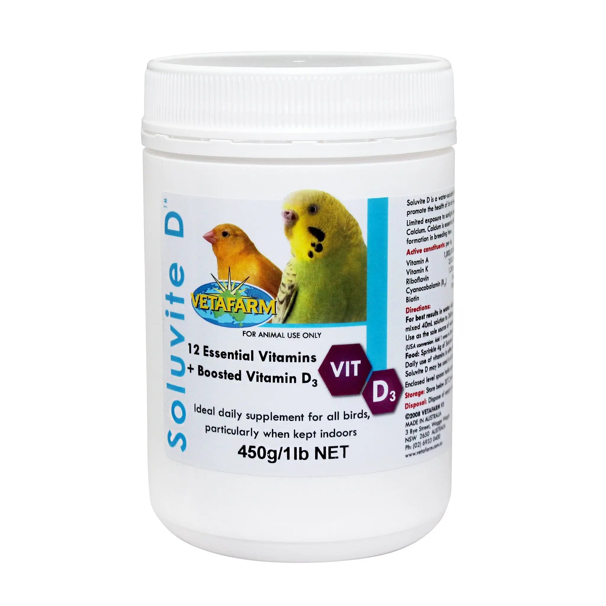 Vetafarm Soluvite D - Kellyville Pets